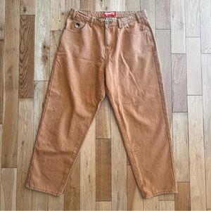 Butter Goods Santosuosso Denim Baggiest Fit Duck Canvas Khaki Loose Baggy 34